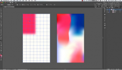 【渐变】类型为【径向】